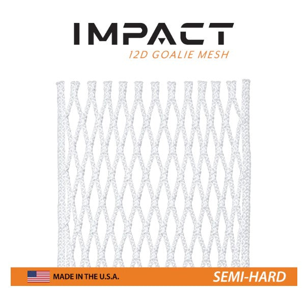 ECD Impact SemiHard Goalie Mesh The Lax Shack